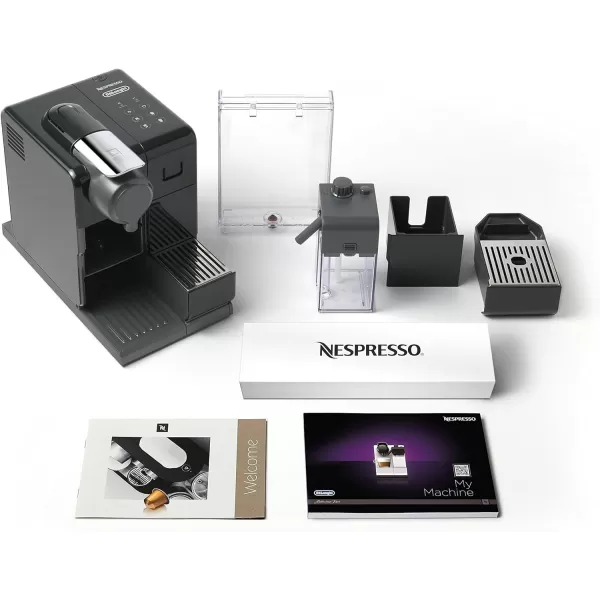 Nespresso Lattissima Touch Espresso Machine by De'Longhi with Milk Frother, Frosted Silver