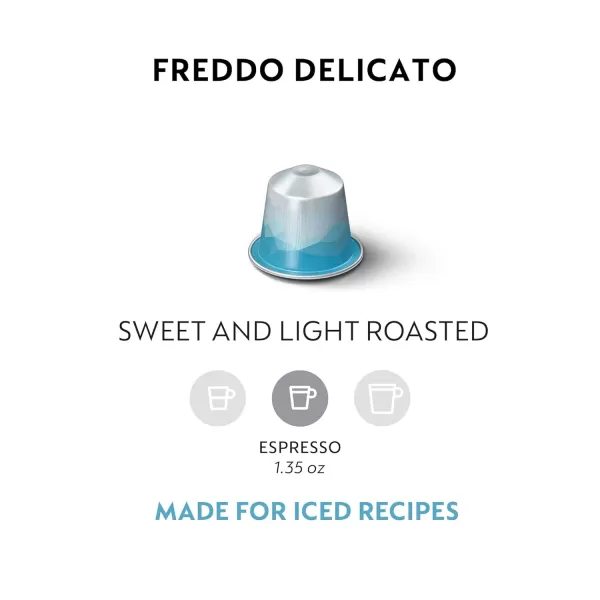 Nespresso Original Line Iced Coffee Freddo Intenso 1.35 Oz 50 Count