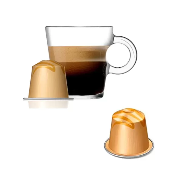Nespresso OriginalLine, Caramello, 50 Count Coffee Pods