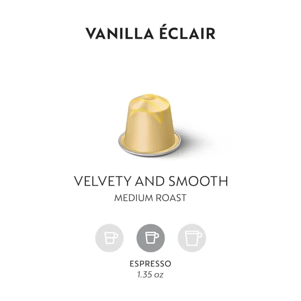 Nespresso OriginalLine, Vaniglia 50 Count Espresso Coffee Pods