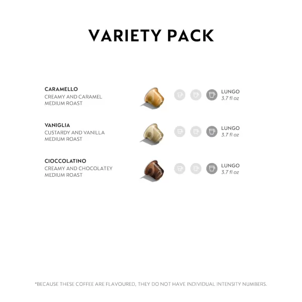 Nespresso OriginalLine, Vaniglia 50 Count Espresso Coffee Pods