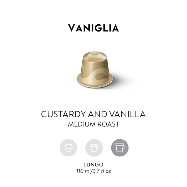 Nespresso OriginalLine, Vaniglia 50 Count Espresso Coffee Pods