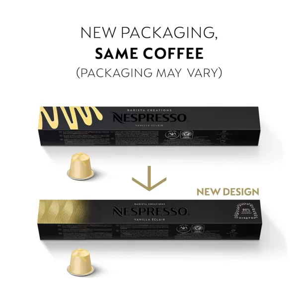 Nespresso OriginalLine, Vaniglia 50 Count Espresso Coffee Pods