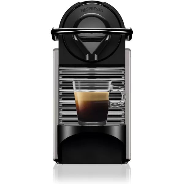 Nespresso Pixie Original Espresso Machine by Breville, Titan
