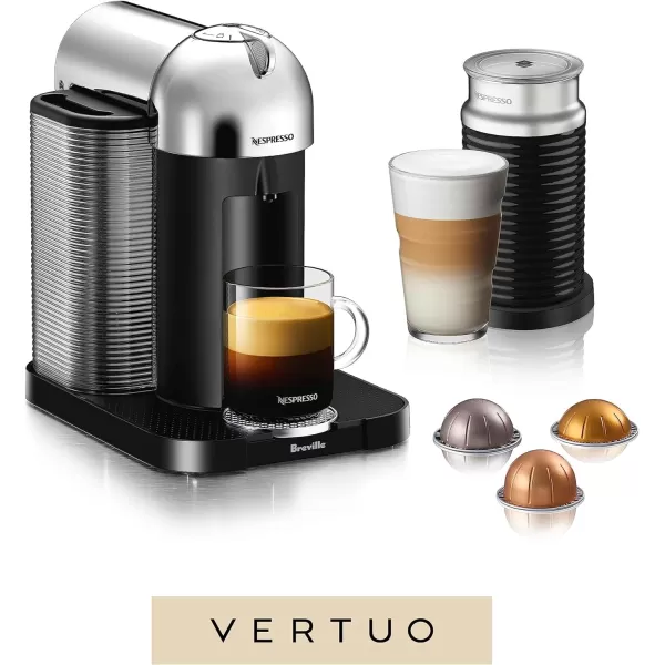 Nespresso Vertuo Coffee and Espresso Machine by Breville, 5 Cups, Black