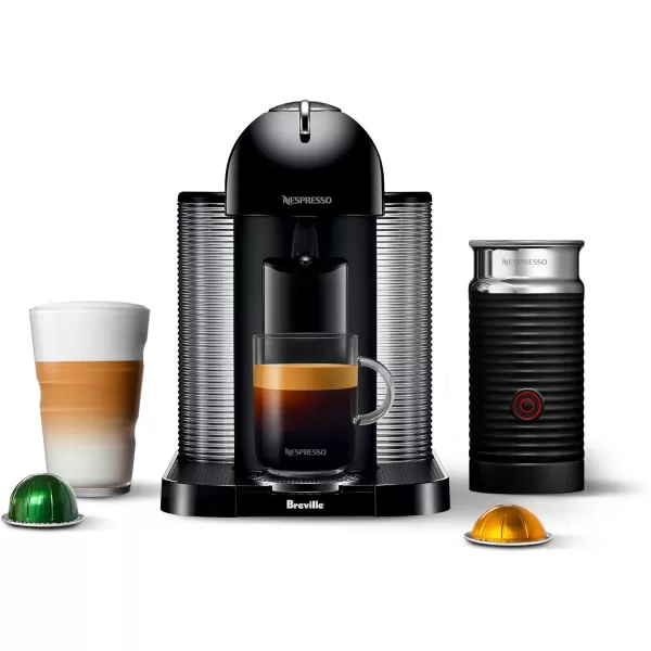 Nespresso Vertuo Coffee and Espresso Machine by Breville, 5 Cups, Black