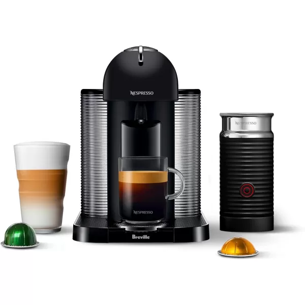 Nespresso Vertuo Coffee and Espresso Machine by Breville, 5 Cups, Black
