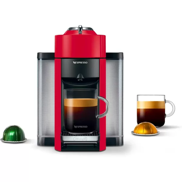 Nespresso Vertuo Coffee and Espresso Machine by De'Longhi with Milk Frother, Silver