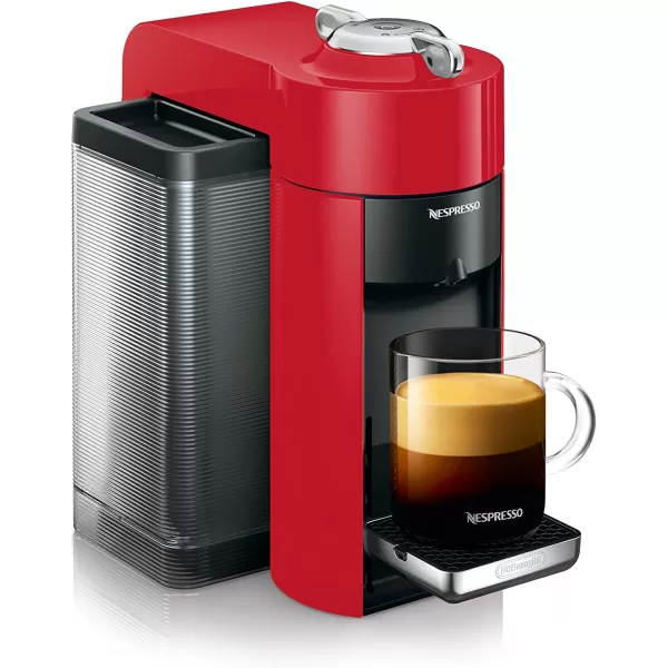 Nespresso Vertuo Coffee and Espresso Machine by De'Longhi with Milk Frother, Silver