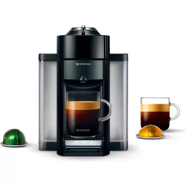 Nespresso Vertuo Coffee and Espresso Machine by De'Longhi with Milk Frother, Silver
