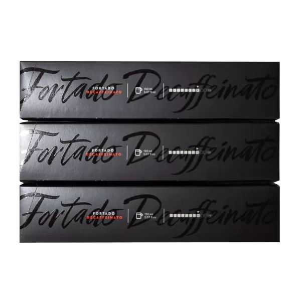 Nespresso Vertuo Fortado Decaffeinato, Gran Lungo, 40 Count Coffee Capsules