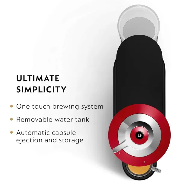 Nespresso Vertuo Next Coffee and Espresso Machine by Breville, Cherry Red, 1.1 Liters