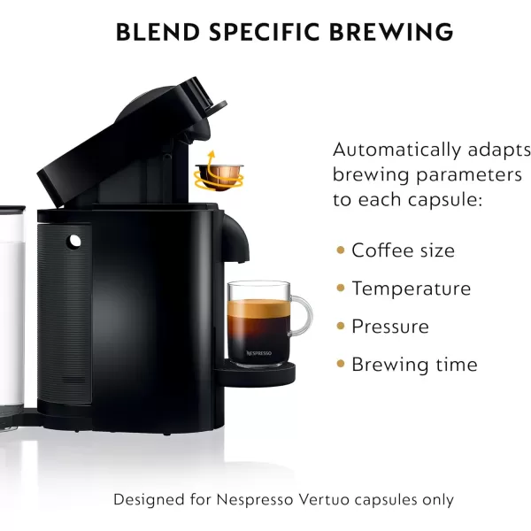 Nespresso Vertuo Plus Coffee and Espresso Maker by De'Longhi, 60 ounces, Titan,Grey