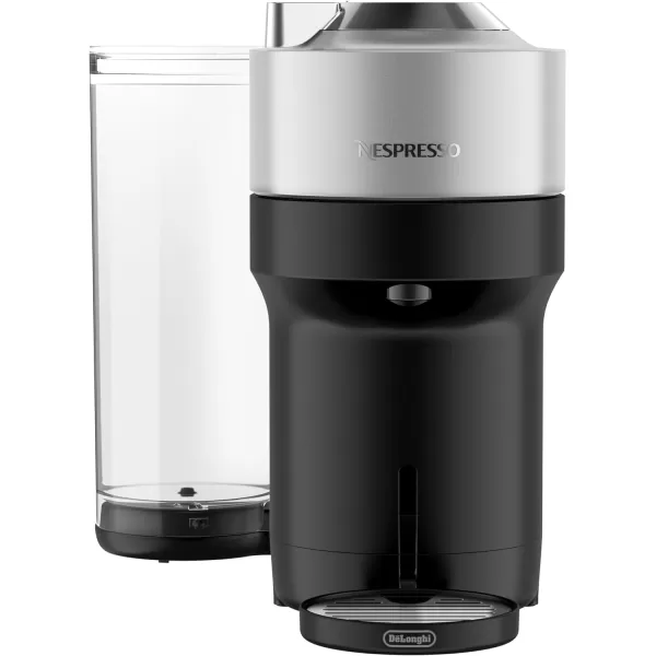 Nespresso Vertuo Pop+ Deluxe Coffee and Espresso Machine by De'Longhi, Silver