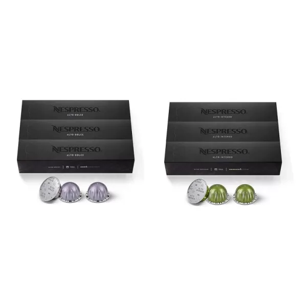 60 Pods XL (Intenso/Dolce) Light/Medium Roast