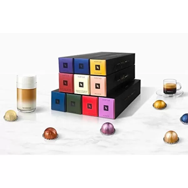 Nespresso Capsules VertuoLine, Best Seller Variety Pack, Medium and Dark Roast Coffee, 30 Count Coffee Pods, Brews 7.8 oz