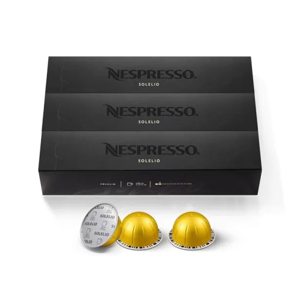 Nespresso Capsules VertuoLine, Best Seller Variety Pack, Medium and Dark Roast Coffee, 30 Count Coffee Pods, Brews 7.8 oz