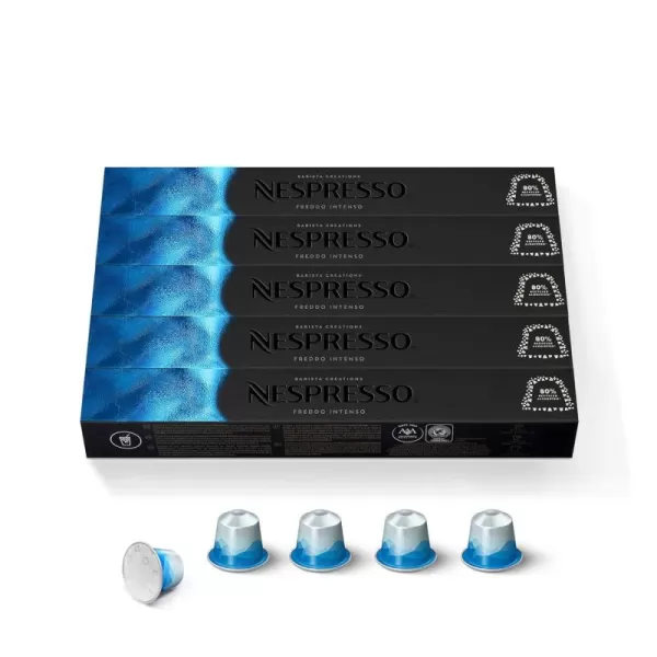 Nespresso Original Line Iced Coffee Freddo Intenso 1.35 Oz 50 Count