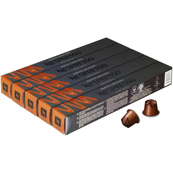 Nespresso OriginalLine, Caramello, 50 Count Coffee Pods