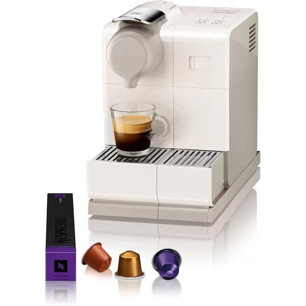 Nespresso Lattissima Touch Original Espresso Machine with Milk Frother by De'Longhi, White