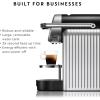 imageNespresso Professional Coffee Maker Starter Bundle Zenius Professional Coffee Machine Presentation Box for Nespresso CapsulesBlack and SilverSilver