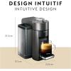 imageNespresso Vertuo Coffee and Espresso Machine by DeLonghi54 oz TitanGrayGraphite Metal