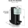 imageNespresso Vertuo Next Coffee and Espresso Maker by DeLonghi with Aeroccino Milk Frother WhiteJade