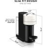 imageNespresso Vertuo Next Coffee and Espresso Maker by DeLonghi with Aeroccino Milk Frother WhiteWhite