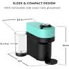 imageNespresso Vertuo Pop Coffee and Espresso Maker by Breville with Milk Frother Coconut WhiteMint