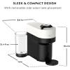 imageNespresso Vertuo Pop Coffee and Espresso Maker by Breville with Milk Frother Coconut WhiteWhite