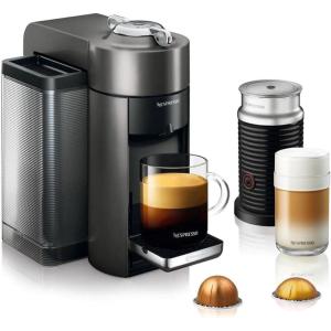 imageNespresso Vertuo Coffee and Espresso Machine by DeLonghi54 oz TitanGrayGraphite Metal
