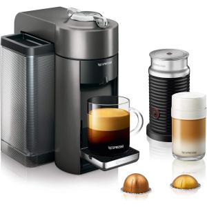 imageNespresso Vertuo Coffee and Espresso Machine by DeLonghi54 oz TitanGrayTitan
