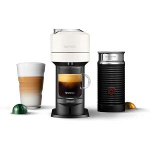 imageNespresso Vertuo Next Coffee and Espresso Maker by DeLonghi with Aeroccino Milk Frother WhiteWhite