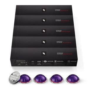 imageNespresso Capsules Vertuo Altissio Decaffeinato Dark Roast Espresso 50Count Espresso Pods Brews 135 ozAltissio Decaffeinato