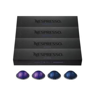 imageNespresso Capsules Vertuo Diavolitto Dark Roast Espresso 50Count Espresso Pods Brews 135ozBold Variety Pack