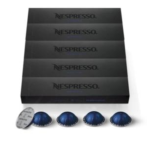 imageNespresso Capsules Vertuo Diavolitto Dark Roast Espresso 50Count Espresso Pods Brews 135ozDiavolitto