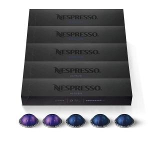 imageNespresso Capsules Vertuo Diavolitto Dark Roast Espresso 50Count Espresso Pods Brews 135ozDiavolitto and Altissio Variety Pack
