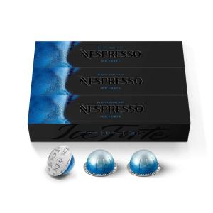 imageNespresso Capsules Vertuo Line Iced Variety Pack 40Count Espresso Coffee Pods Brews 78 oz and 27 ozIced Forte