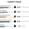 imageNespresso Capsules Original Line Stocking Stuffers Arpeggio Intenso Dark Roast Coffee50 Count Coffee PodsIspirazione Variety Pack