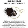 imageNespresso Capsules Original Line Stocking Stuffers Arpeggio Intenso Dark Roast Coffee50 Count Coffee PodsRoma Intenso