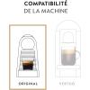 imageNespresso Capsules Original Line Stocking Stuffers Capriccio Medium Roast Espresso Coffee 50 Count Coffee PodsCosi