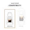imageNespresso Capsules Original Line Stocking Stuffers Flavored Nocciola Medium Roast 50 Count Coffee podsVanigila