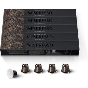 imageNespresso Capsules Original Line Stocking Stuffers Arpeggio Intenso Dark Roast Coffee50 Count Coffee PodsRoma Intenso