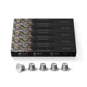 imageNespresso Capsules Original Line Stocking Stuffers Ispirazione Variety Pack Mild Medium Dark Roast Espresso Coffee 50 Count Espresso Coffee PodsBuenos Aires