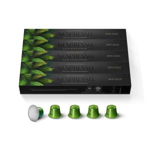imageNespresso Capsules Original Line Stocking Stuffers Ispirazione Variety Pack Mild Medium Dark Roast Espresso Coffee 50 Count Espresso Coffee PodsRio de Janeiro