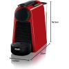 imageNespresso Essenza Mini Coffee and Espresso Machine by DeLonghi 1150 watts 110ml BlackRed