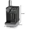 imageNespresso Gran Lattissima Original Espresso Machine with Milk Frother by DeLonghi Sophisticated BlackWashed Black