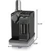 imageNespresso Gran Lattissima Original Espresso Machine with Milk Frother by DeLonghi Sophisticated BlackWashed Black
