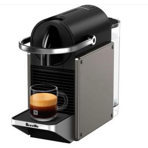 imageNespresso BEC430TTN Pixie Espresso Machine 24 ounces by Breville TitanBlack