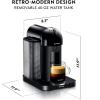 imageNespresso Vertuo Coffee and Espresso Maker by Breville Matte Black with Aeroccino Milk FrotherBlack